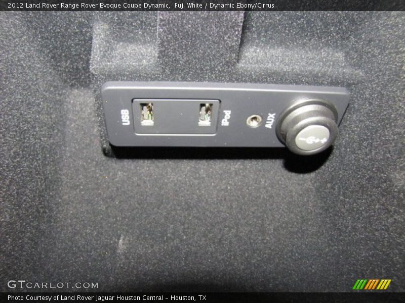 Fuji White / Dynamic Ebony/Cirrus 2012 Land Rover Range Rover Evoque Coupe Dynamic