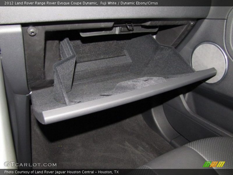 Fuji White / Dynamic Ebony/Cirrus 2012 Land Rover Range Rover Evoque Coupe Dynamic