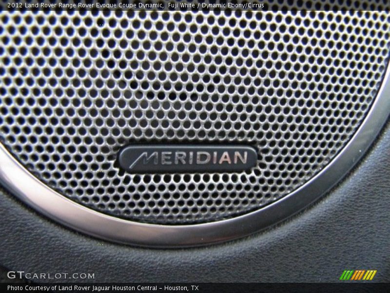 Audio System of 2012 Range Rover Evoque Coupe Dynamic