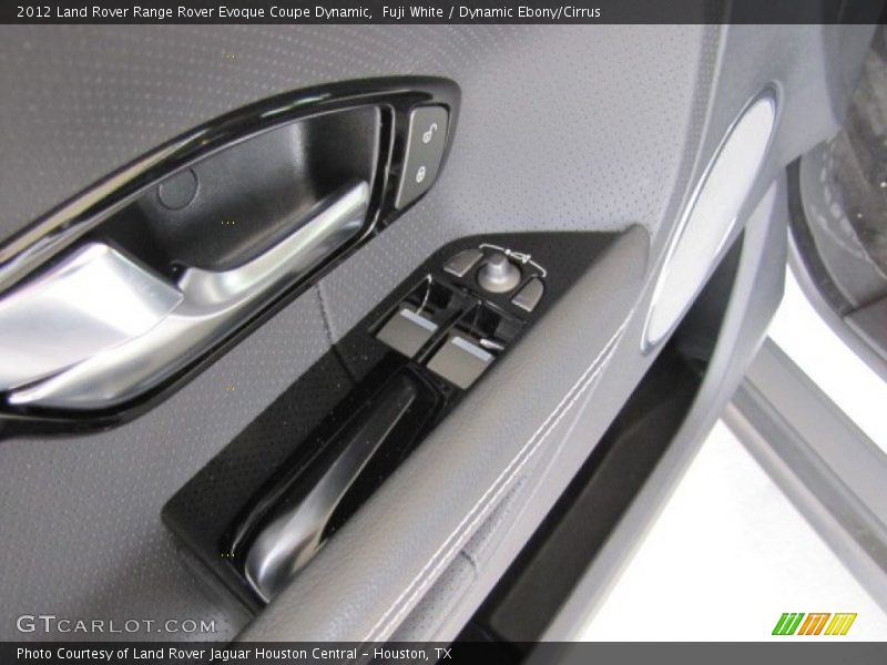 Fuji White / Dynamic Ebony/Cirrus 2012 Land Rover Range Rover Evoque Coupe Dynamic