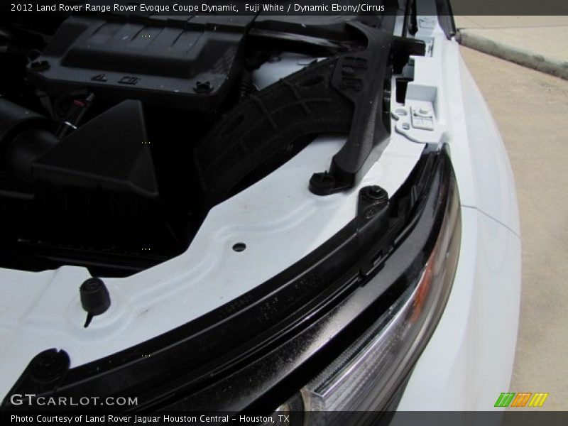 Fuji White / Dynamic Ebony/Cirrus 2012 Land Rover Range Rover Evoque Coupe Dynamic
