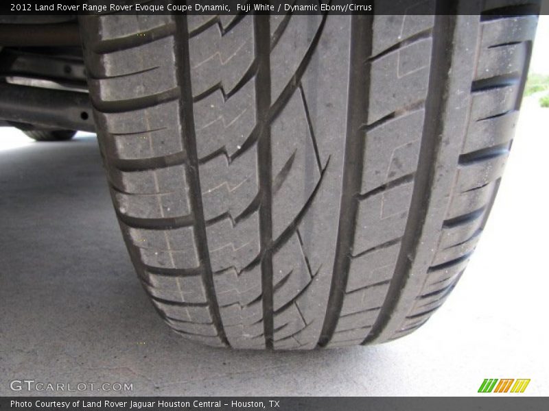 Fuji White / Dynamic Ebony/Cirrus 2012 Land Rover Range Rover Evoque Coupe Dynamic