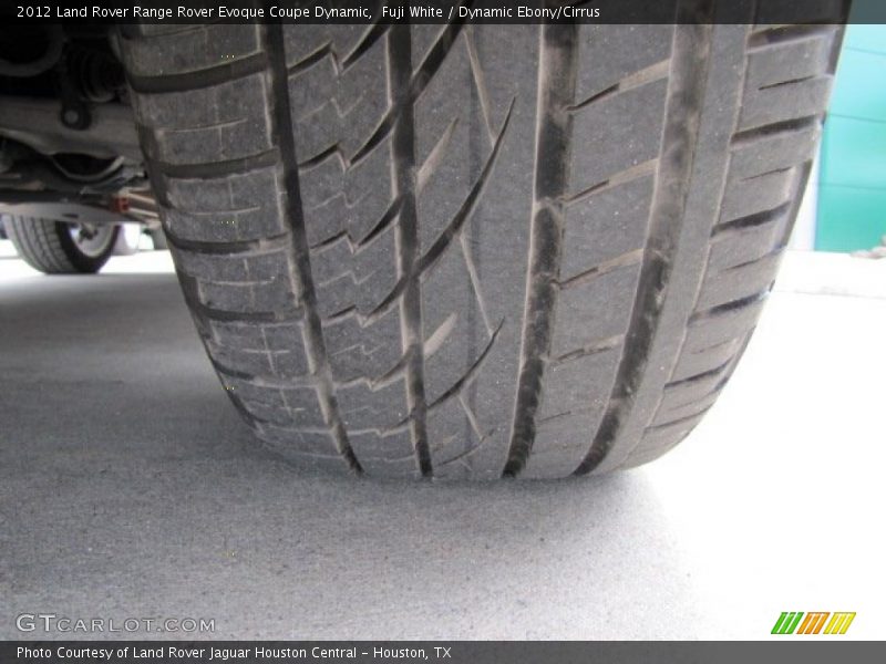 Fuji White / Dynamic Ebony/Cirrus 2012 Land Rover Range Rover Evoque Coupe Dynamic
