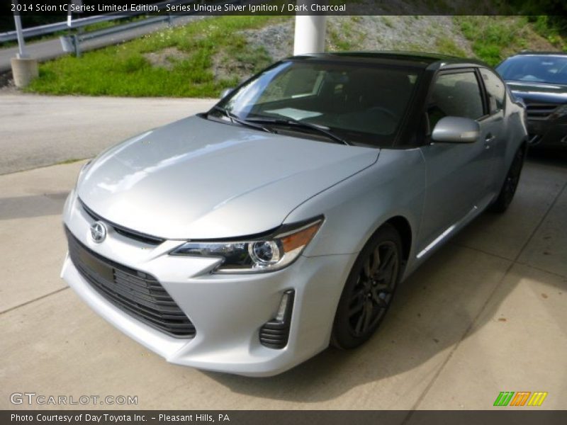 Series Unique Silver Ignition / Dark Charcoal 2014 Scion tC Series Limited Edition