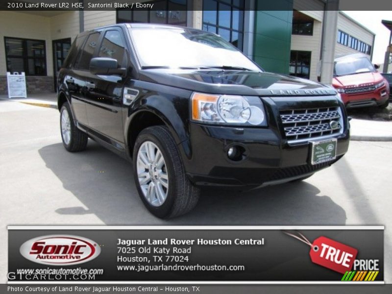 Santorini Black / Ebony 2010 Land Rover LR2 HSE