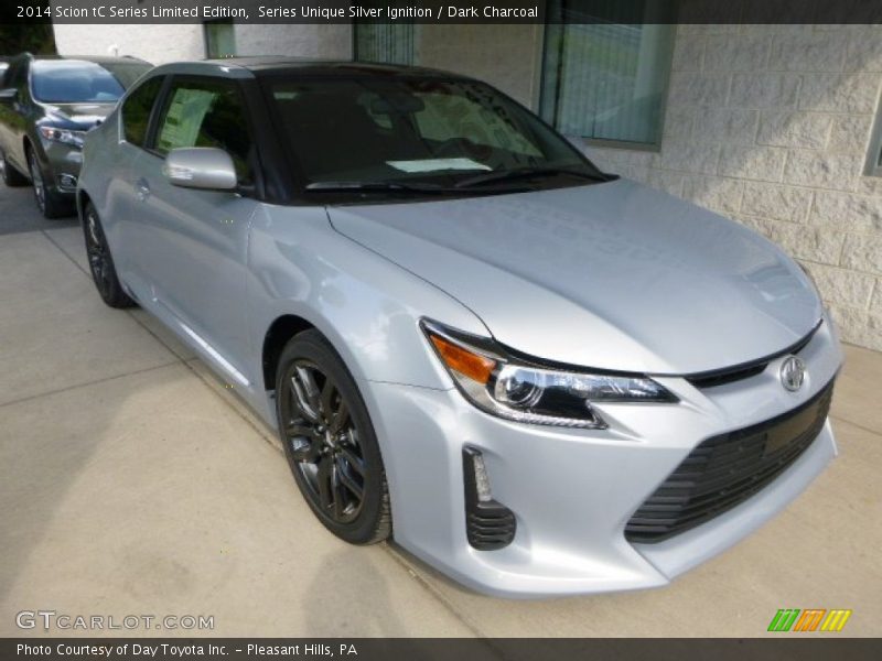 Series Unique Silver Ignition / Dark Charcoal 2014 Scion tC Series Limited Edition