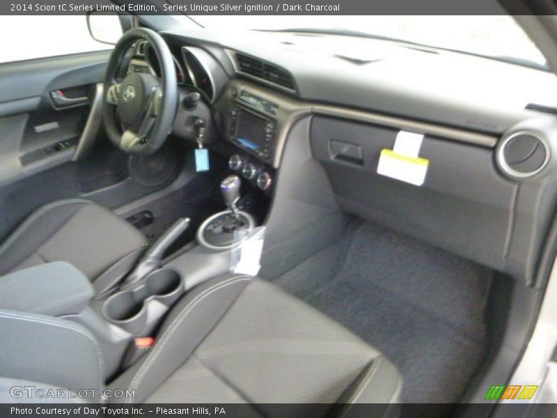 Series Unique Silver Ignition / Dark Charcoal 2014 Scion tC Series Limited Edition