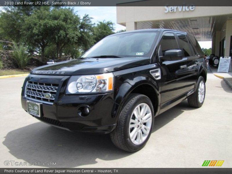 Santorini Black / Ebony 2010 Land Rover LR2 HSE