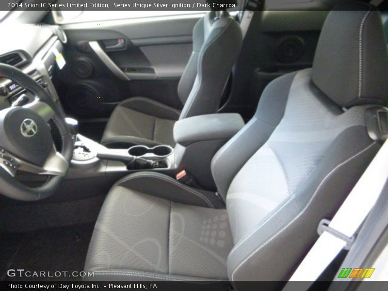 Series Unique Silver Ignition / Dark Charcoal 2014 Scion tC Series Limited Edition
