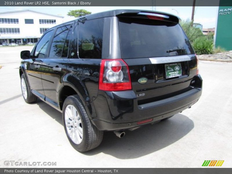 Santorini Black / Ebony 2010 Land Rover LR2 HSE