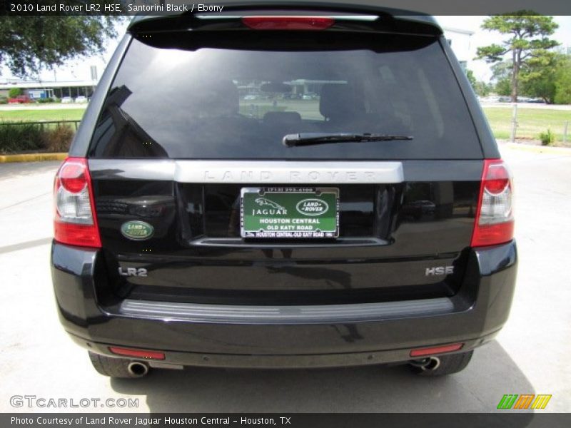 Santorini Black / Ebony 2010 Land Rover LR2 HSE