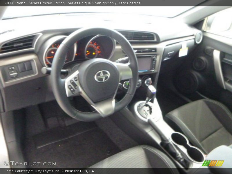 Series Unique Silver Ignition / Dark Charcoal 2014 Scion tC Series Limited Edition