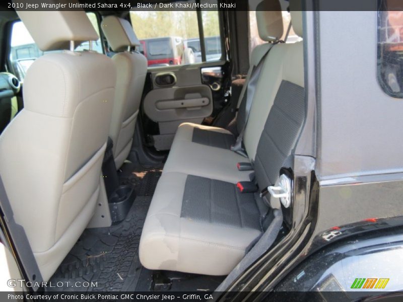 Black / Dark Khaki/Medium Khaki 2010 Jeep Wrangler Unlimited Sahara 4x4