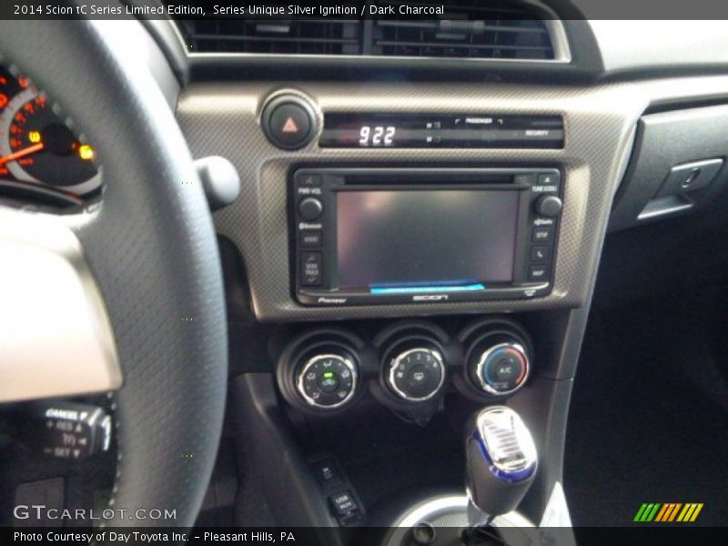 Series Unique Silver Ignition / Dark Charcoal 2014 Scion tC Series Limited Edition