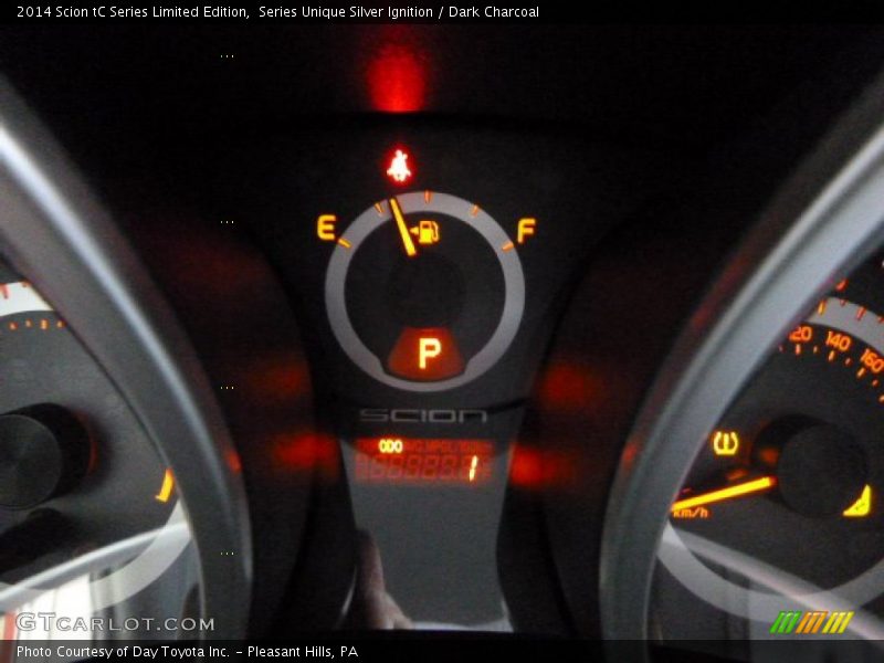 Series Unique Silver Ignition / Dark Charcoal 2014 Scion tC Series Limited Edition