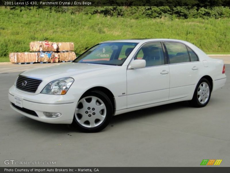 Parchment Crystal / Ecru Beige 2001 Lexus LS 430