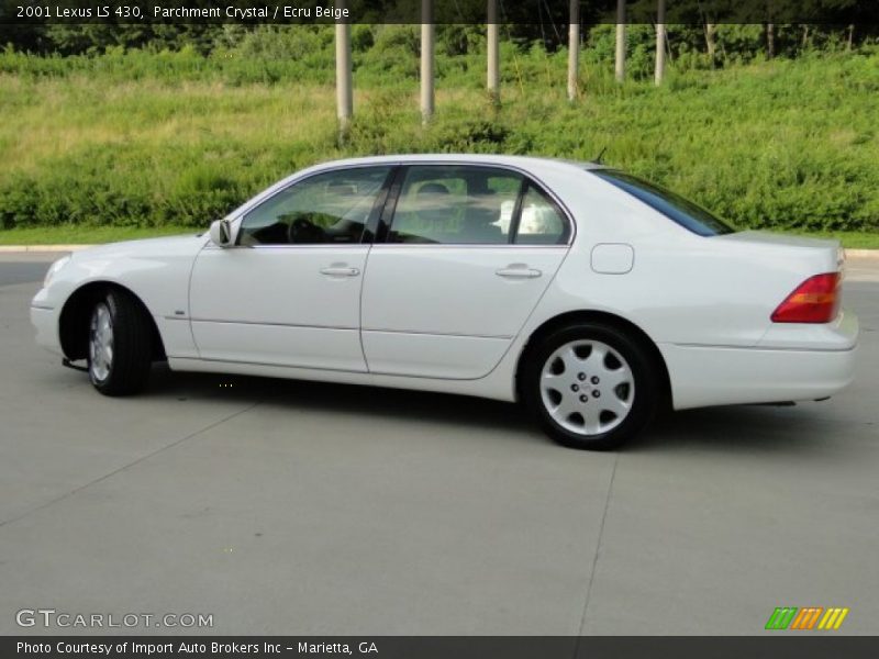 Parchment Crystal / Ecru Beige 2001 Lexus LS 430