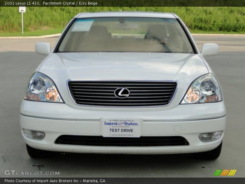 Parchment Crystal / Ecru Beige 2001 Lexus LS 430
