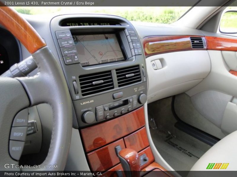 Parchment Crystal / Ecru Beige 2001 Lexus LS 430