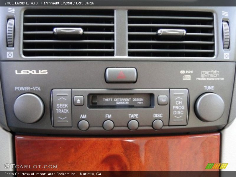 Parchment Crystal / Ecru Beige 2001 Lexus LS 430