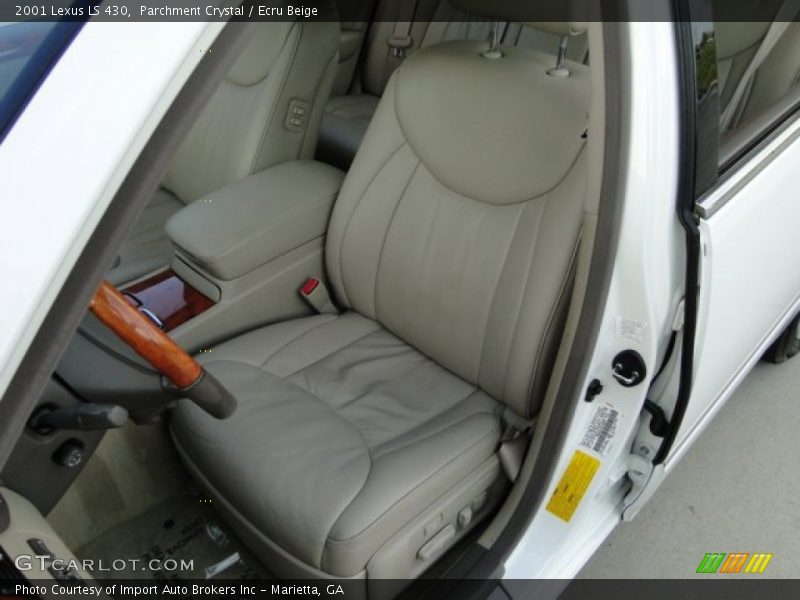 Parchment Crystal / Ecru Beige 2001 Lexus LS 430