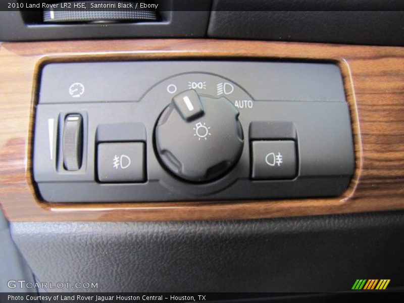 Santorini Black / Ebony 2010 Land Rover LR2 HSE