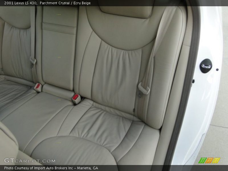 Parchment Crystal / Ecru Beige 2001 Lexus LS 430