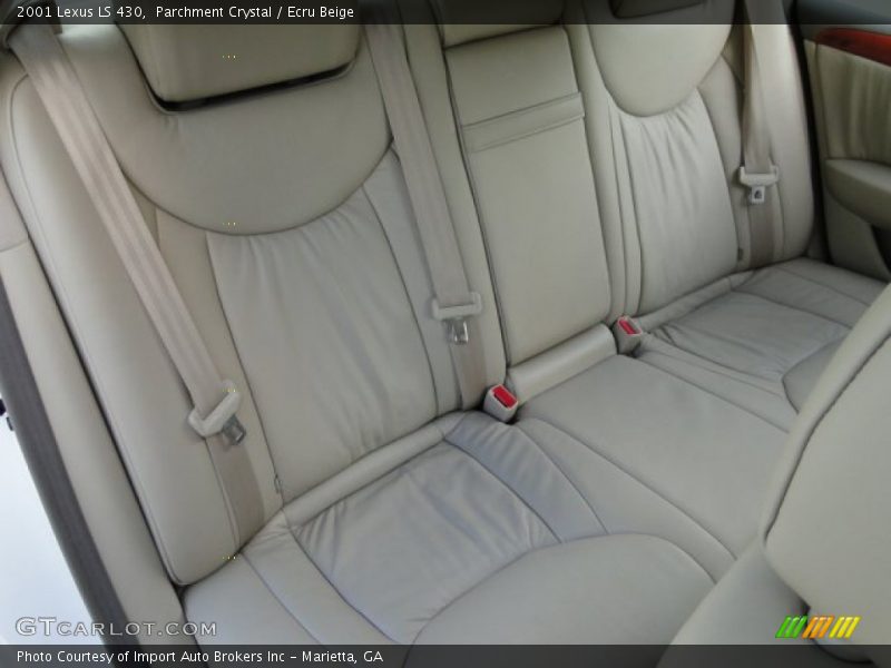 Parchment Crystal / Ecru Beige 2001 Lexus LS 430