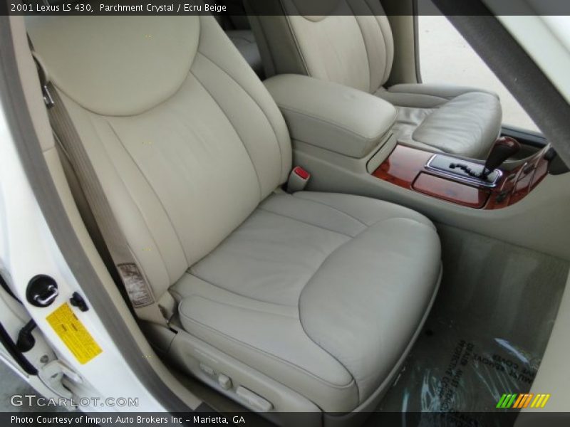 Parchment Crystal / Ecru Beige 2001 Lexus LS 430