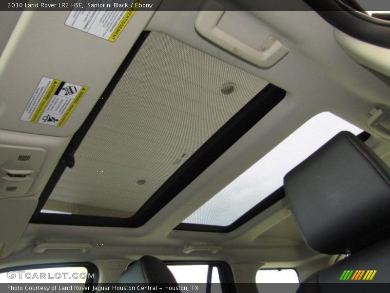 Santorini Black / Ebony 2010 Land Rover LR2 HSE