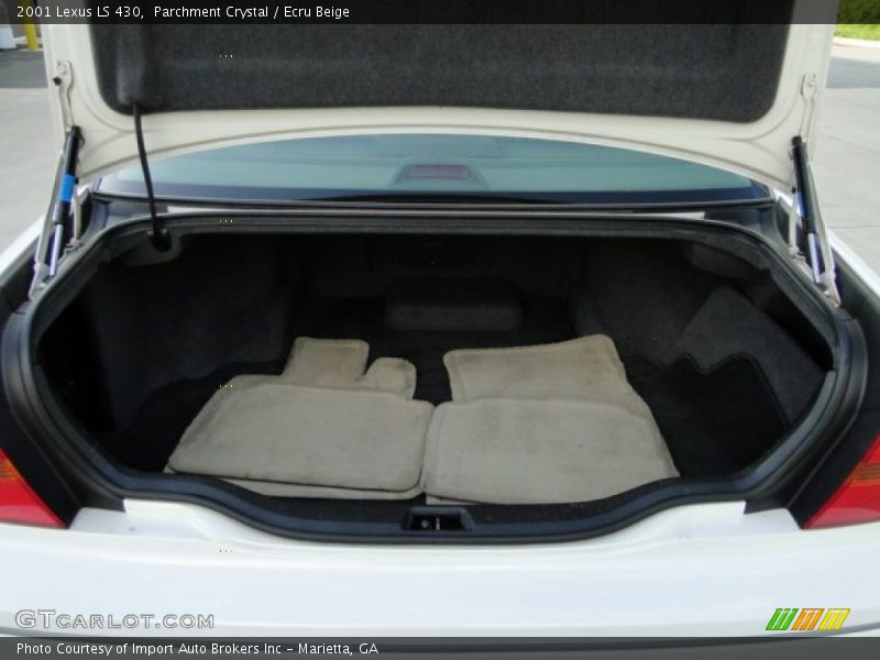 Parchment Crystal / Ecru Beige 2001 Lexus LS 430
