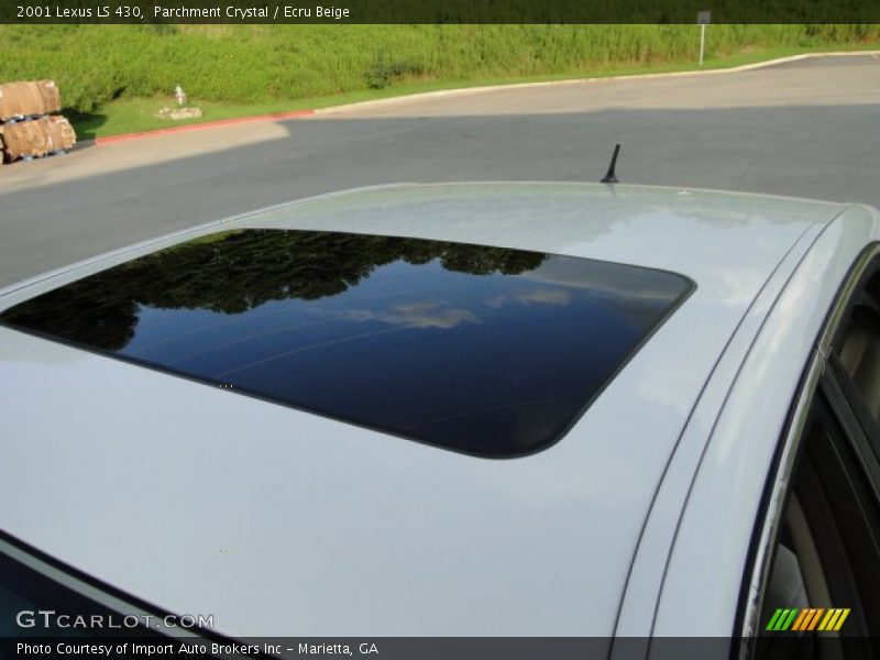 Parchment Crystal / Ecru Beige 2001 Lexus LS 430