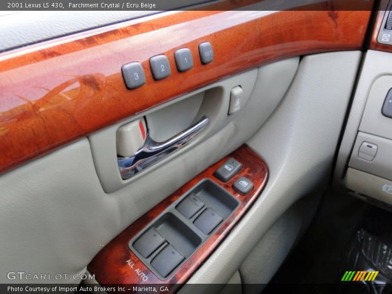 Parchment Crystal / Ecru Beige 2001 Lexus LS 430