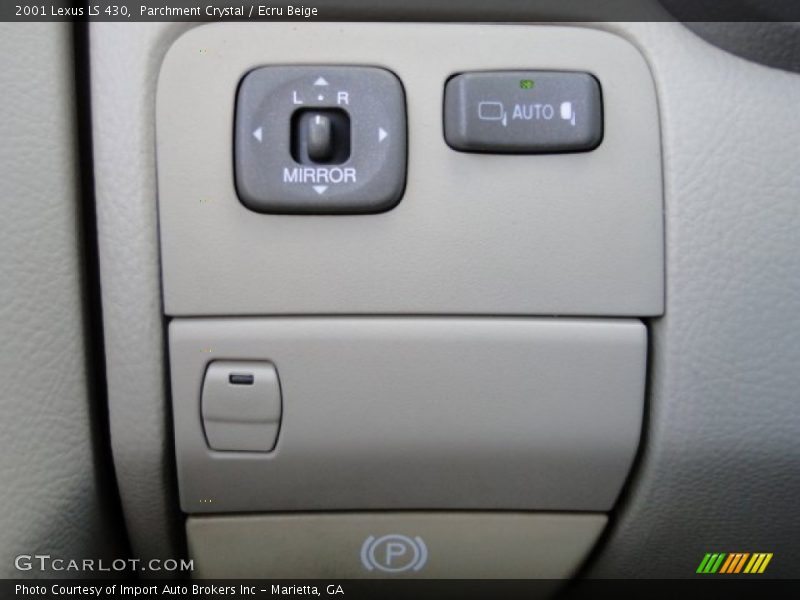 Parchment Crystal / Ecru Beige 2001 Lexus LS 430