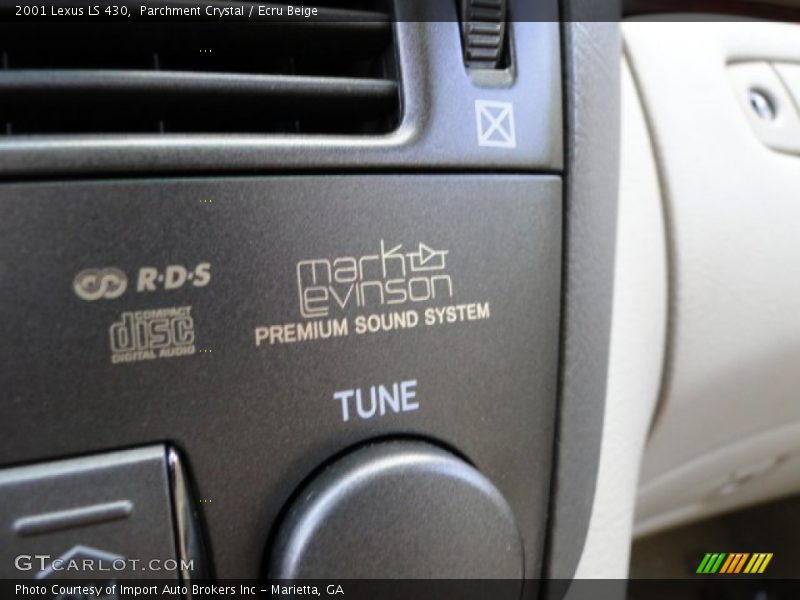 Parchment Crystal / Ecru Beige 2001 Lexus LS 430