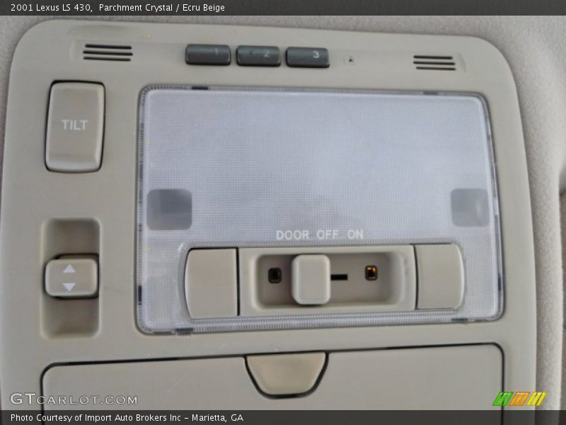 Parchment Crystal / Ecru Beige 2001 Lexus LS 430