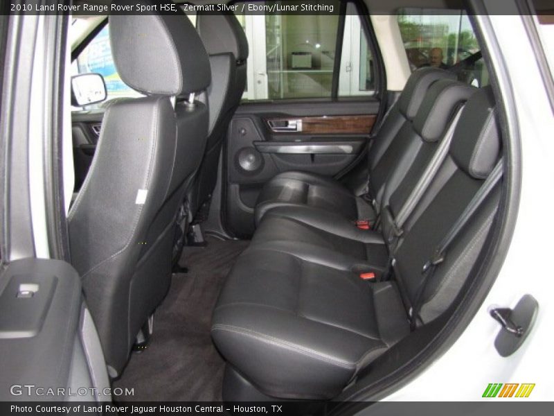 Rear Seat of 2010 Range Rover Sport HSE