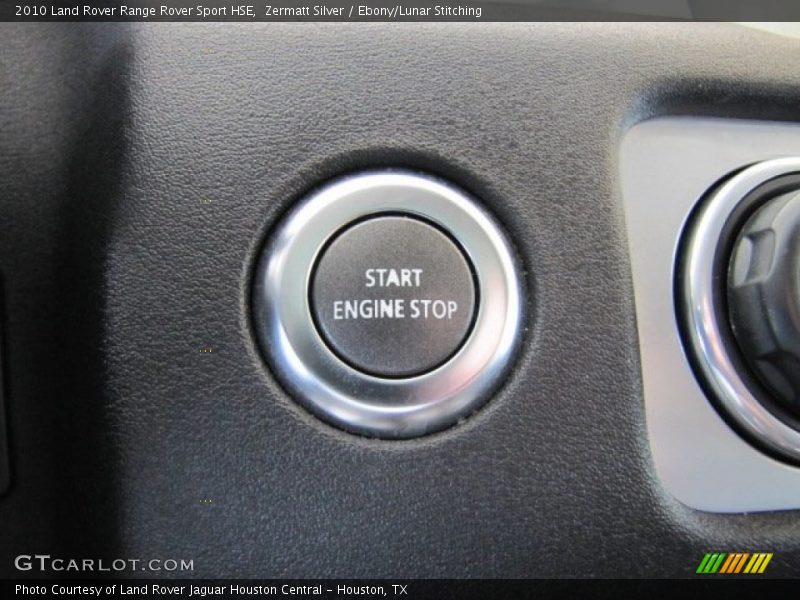 Zermatt Silver / Ebony/Lunar Stitching 2010 Land Rover Range Rover Sport HSE