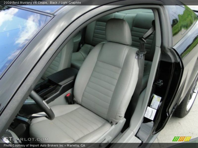 Black / Light Graphite 2009 Ford Mustang V6 Coupe