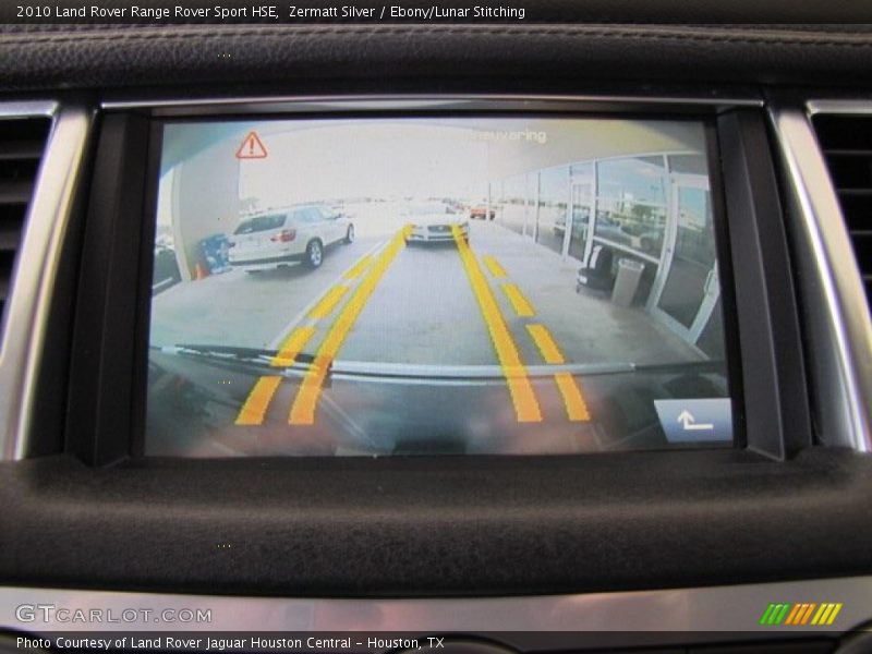 Zermatt Silver / Ebony/Lunar Stitching 2010 Land Rover Range Rover Sport HSE