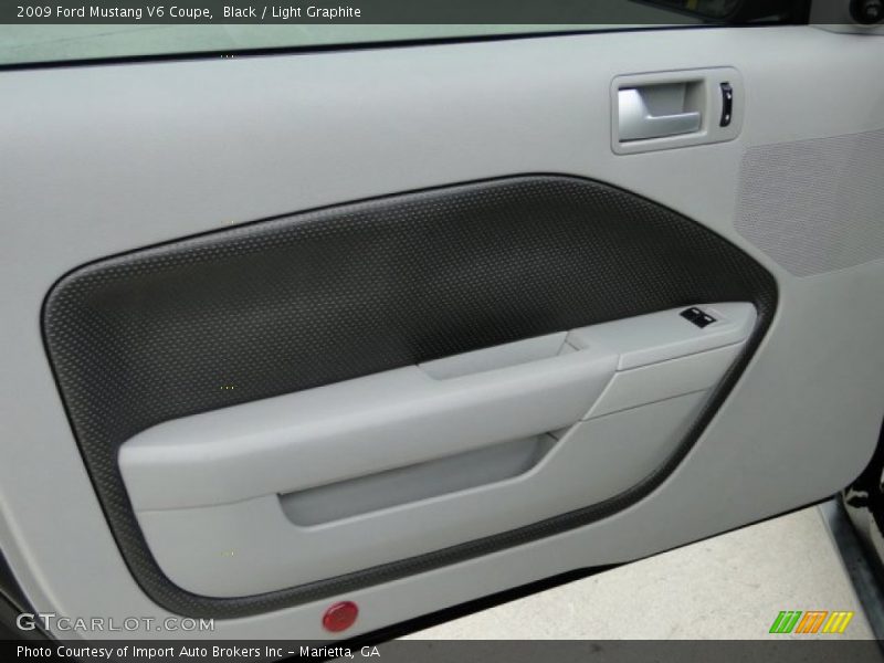 Black / Light Graphite 2009 Ford Mustang V6 Coupe