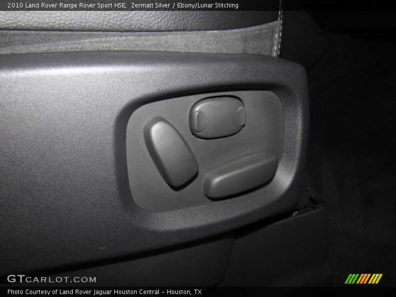 Zermatt Silver / Ebony/Lunar Stitching 2010 Land Rover Range Rover Sport HSE