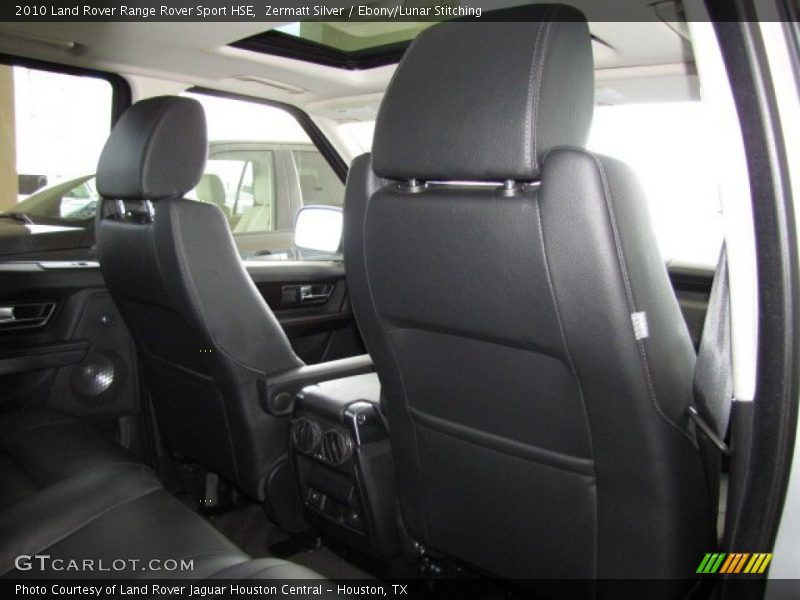 Zermatt Silver / Ebony/Lunar Stitching 2010 Land Rover Range Rover Sport HSE