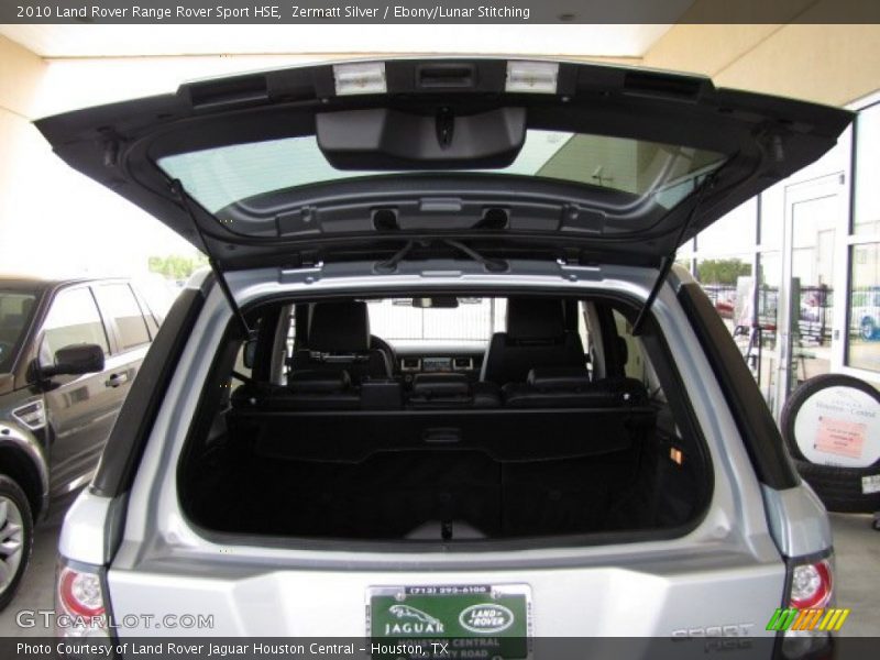 Zermatt Silver / Ebony/Lunar Stitching 2010 Land Rover Range Rover Sport HSE