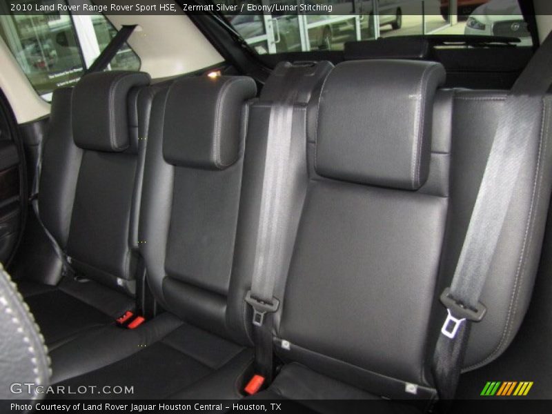 Zermatt Silver / Ebony/Lunar Stitching 2010 Land Rover Range Rover Sport HSE