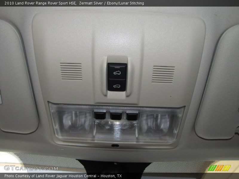 Zermatt Silver / Ebony/Lunar Stitching 2010 Land Rover Range Rover Sport HSE