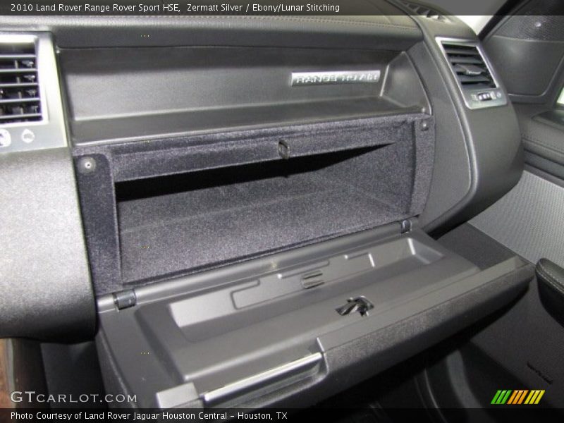 Zermatt Silver / Ebony/Lunar Stitching 2010 Land Rover Range Rover Sport HSE