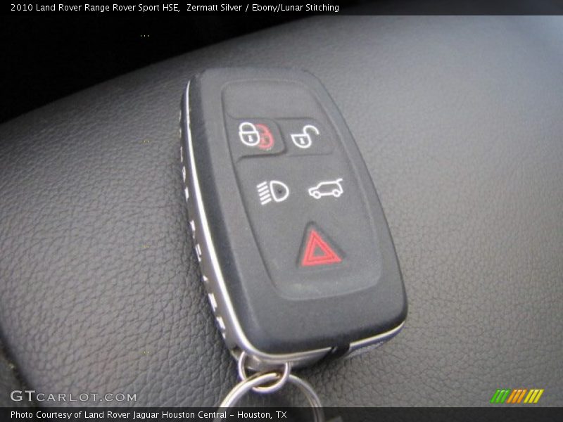 Keys of 2010 Range Rover Sport HSE