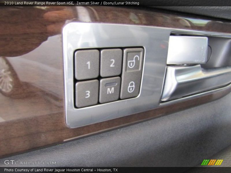 Zermatt Silver / Ebony/Lunar Stitching 2010 Land Rover Range Rover Sport HSE