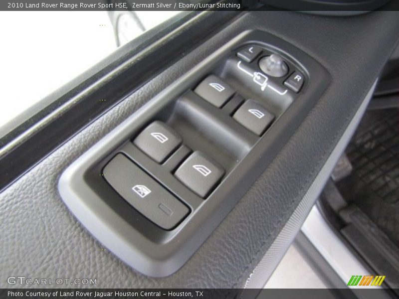 Zermatt Silver / Ebony/Lunar Stitching 2010 Land Rover Range Rover Sport HSE